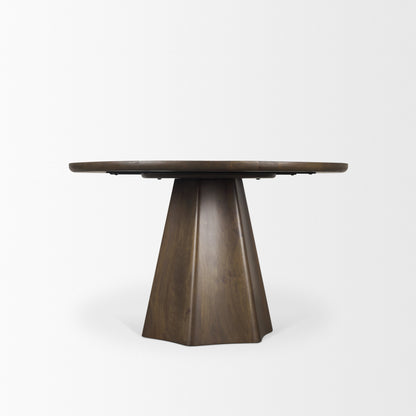 Jovani Wooden Round Dining Table