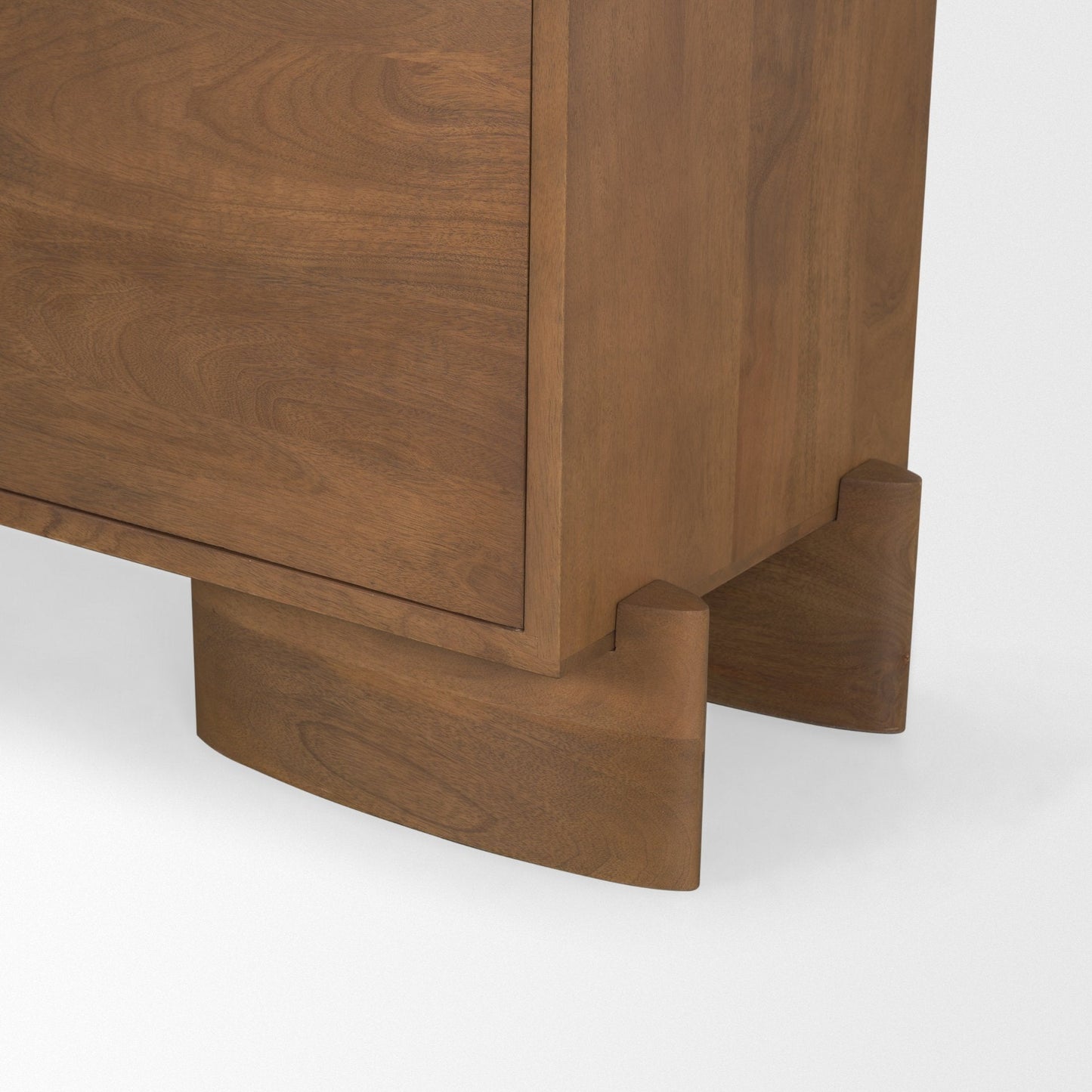 Mercana Jonan Three Drawers Wood Sideboard