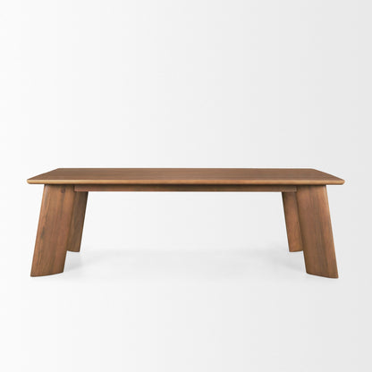Mercana Jonan Wooden Rectangular Dining Table