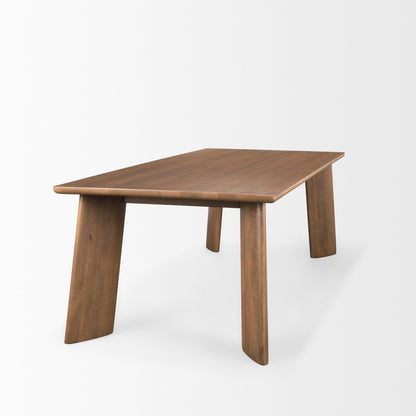 Mercana Jonan Wooden Rectangular Dining Table