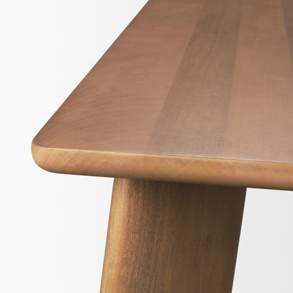 Mercana Jonan Wooden Rectangular Dining Table