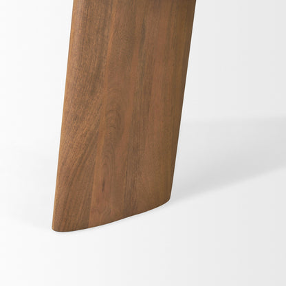 Mercana Jonan Wooden Rectangular Dining Table