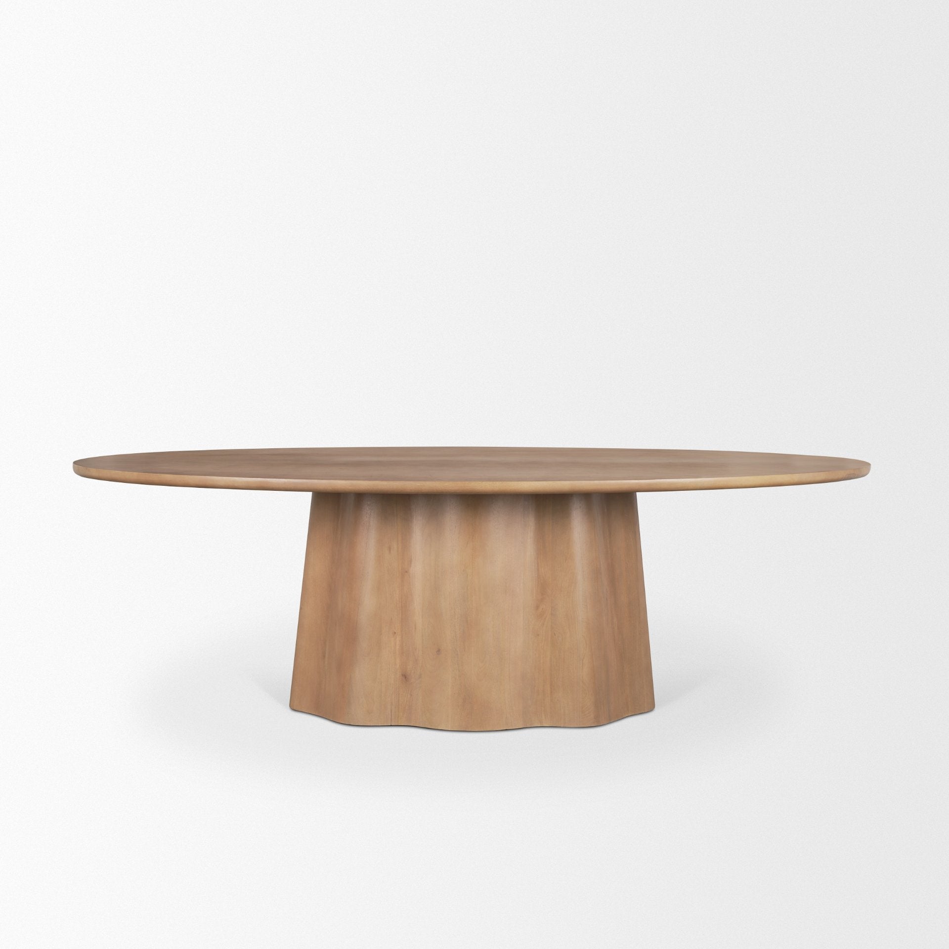 Mercana Jovani Wooden Oval Dining Table