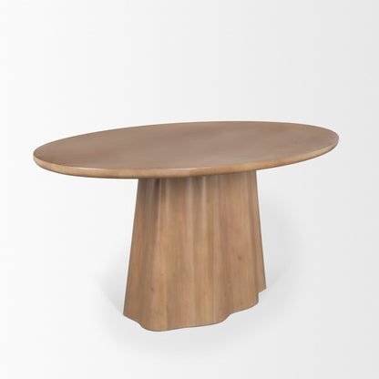 Mercana Jovani Wooden Oval Dining Table