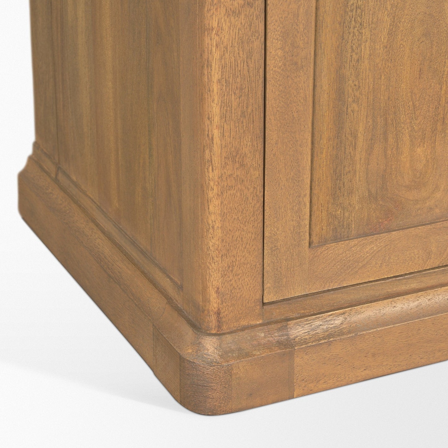 Mercana Braxton Light Brown Wood Shelving Unit