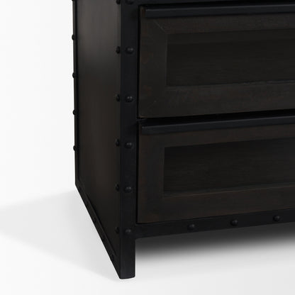 Gehry Wooden Dark Brown Bookcase