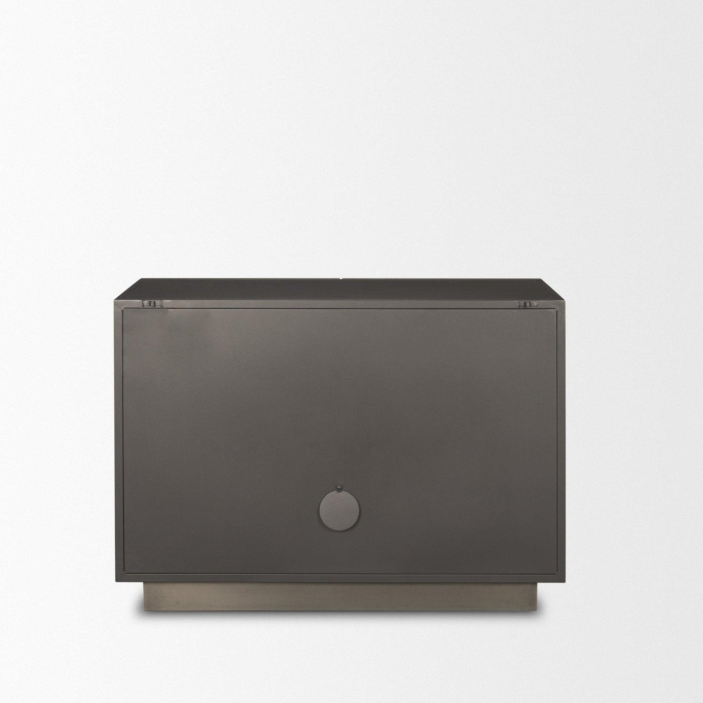 Roxdale Acid Wash Iron Accent Cabinet