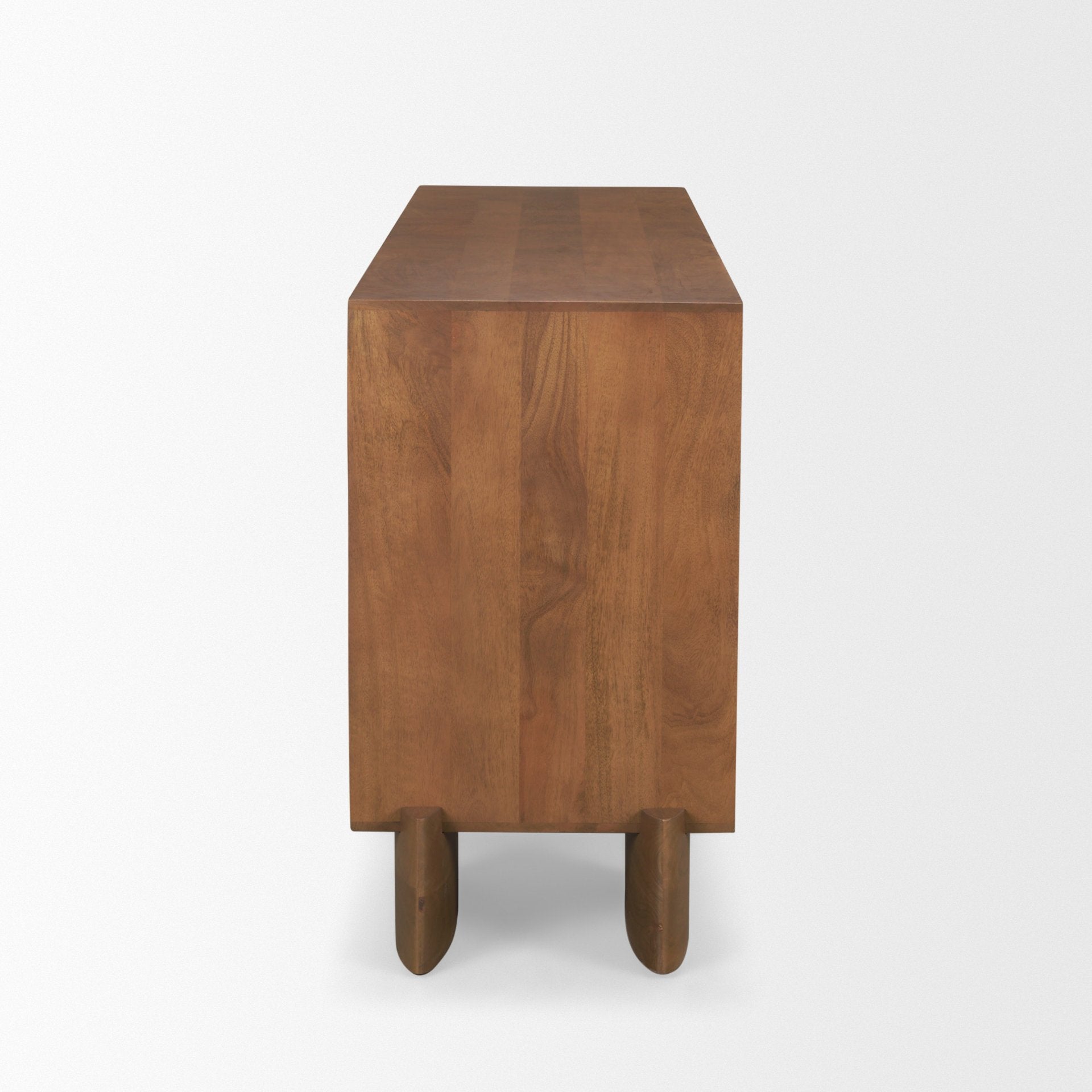 Mercana Jonan Three Drawers Wood Sideboard