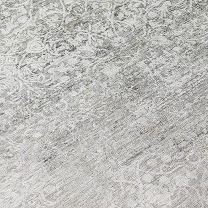 Kaelas Gray Washable Indoor-Outdoor Rug