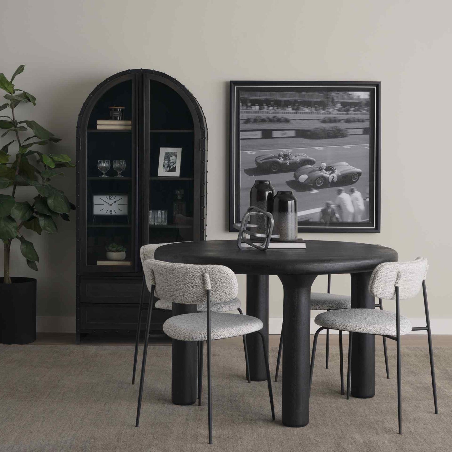 Gehry Wooden Dark Brown Bookcase