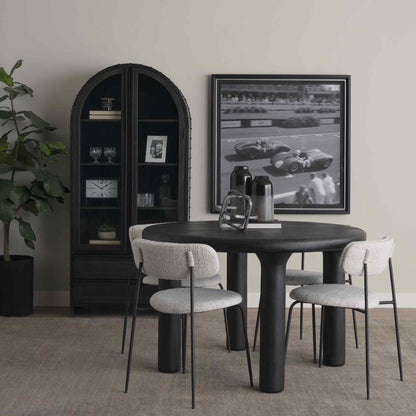 Gehry Wooden Dark Brown Bookcase