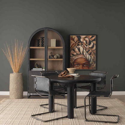 Mercana Soma Wood Round Dining Table