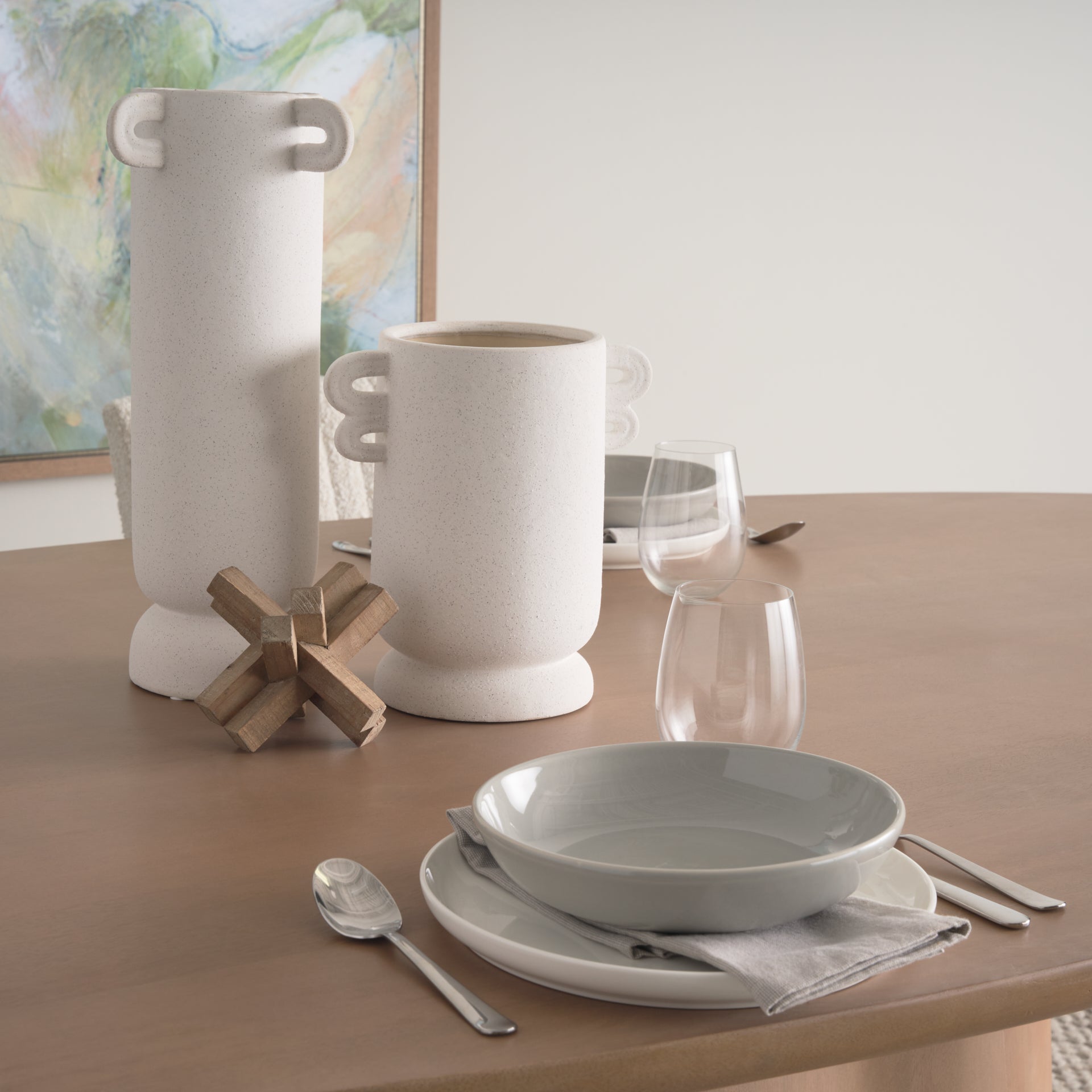 Mercana Jovani Wooden Oval Dining Table