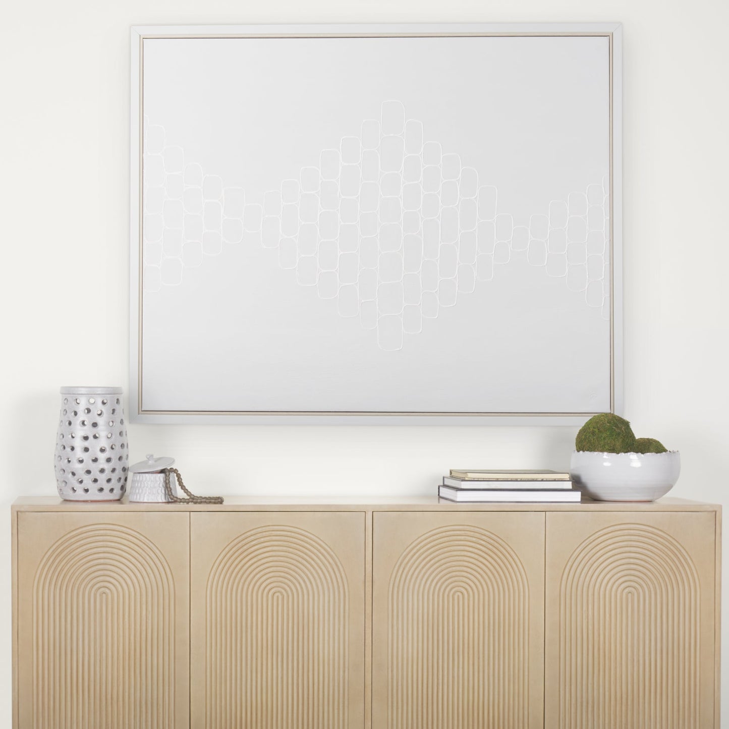 Tucker Four Doors Wood Sideboard