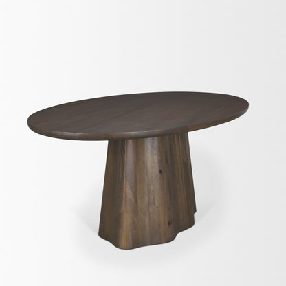 Mercana Jovani Wooden Oval Dining Table