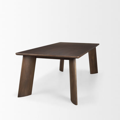 Mercana Jonan Wooden Rectangular Dining Table