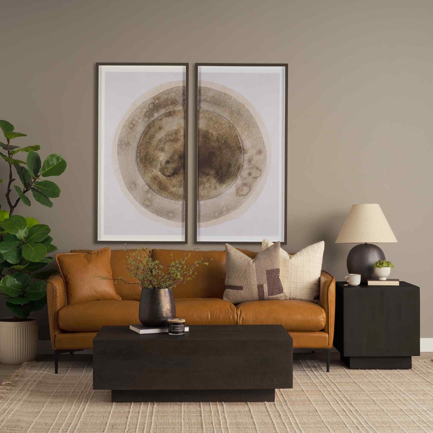 Mercana Hayden Wooden Square Side Table