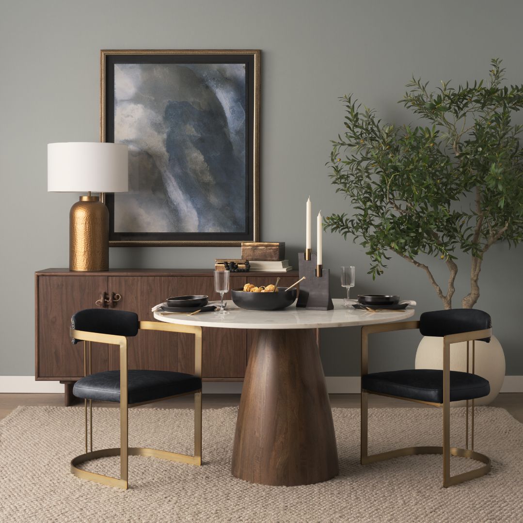 Mercana Hollyfield Leather Dining Chair (Set of 2)