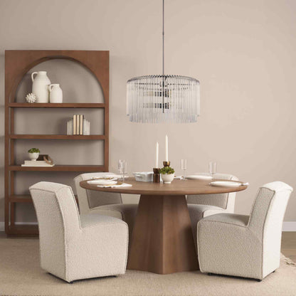 Jovani Wooden Round Dining Table