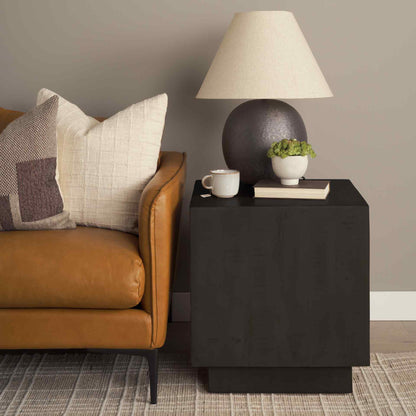 Mercana Hayden Wooden Square Side Table