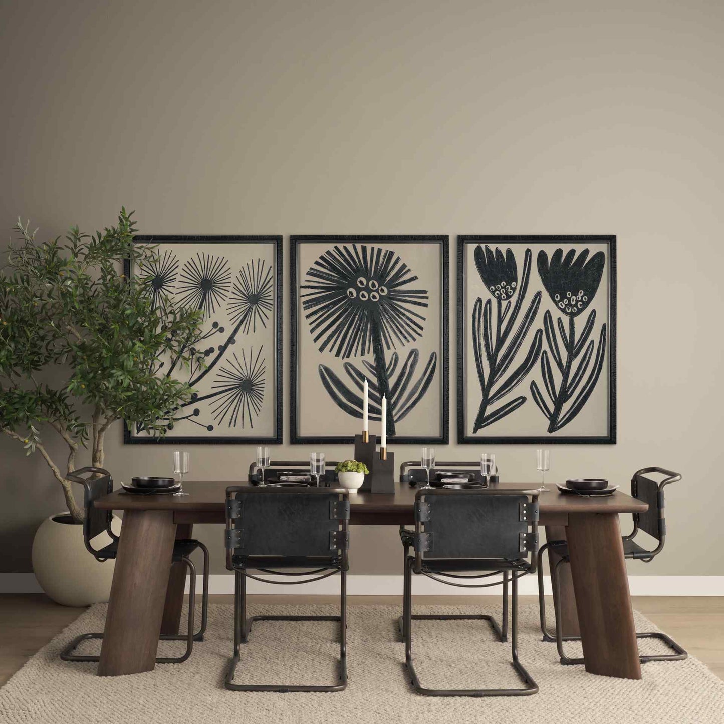 Mercana Berbick Leather Armless Dining Chair (Set of 2)
