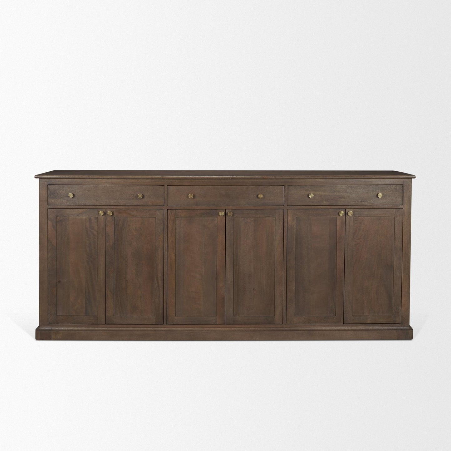 Mercana Braxton Three Drawers Wood Sideboard