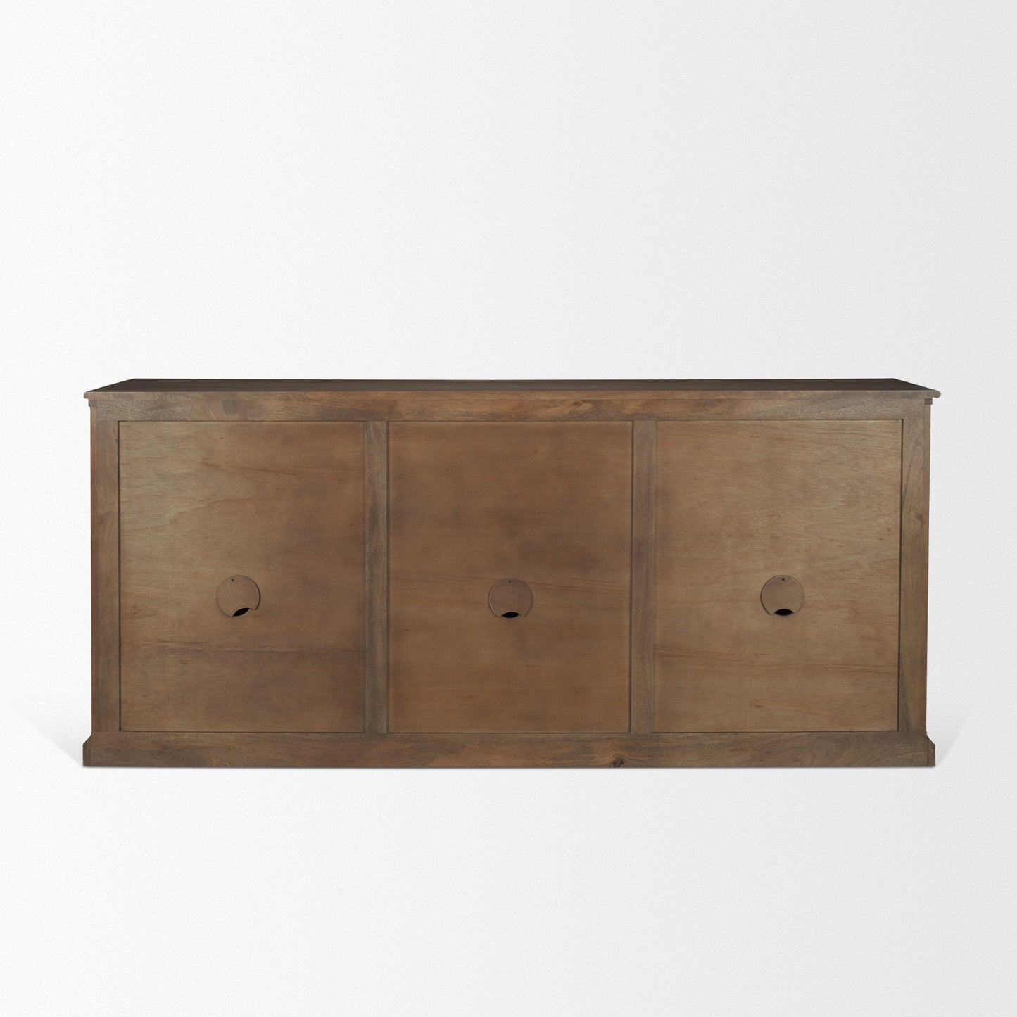Mercana Braxton Three Drawers Wood Sideboard