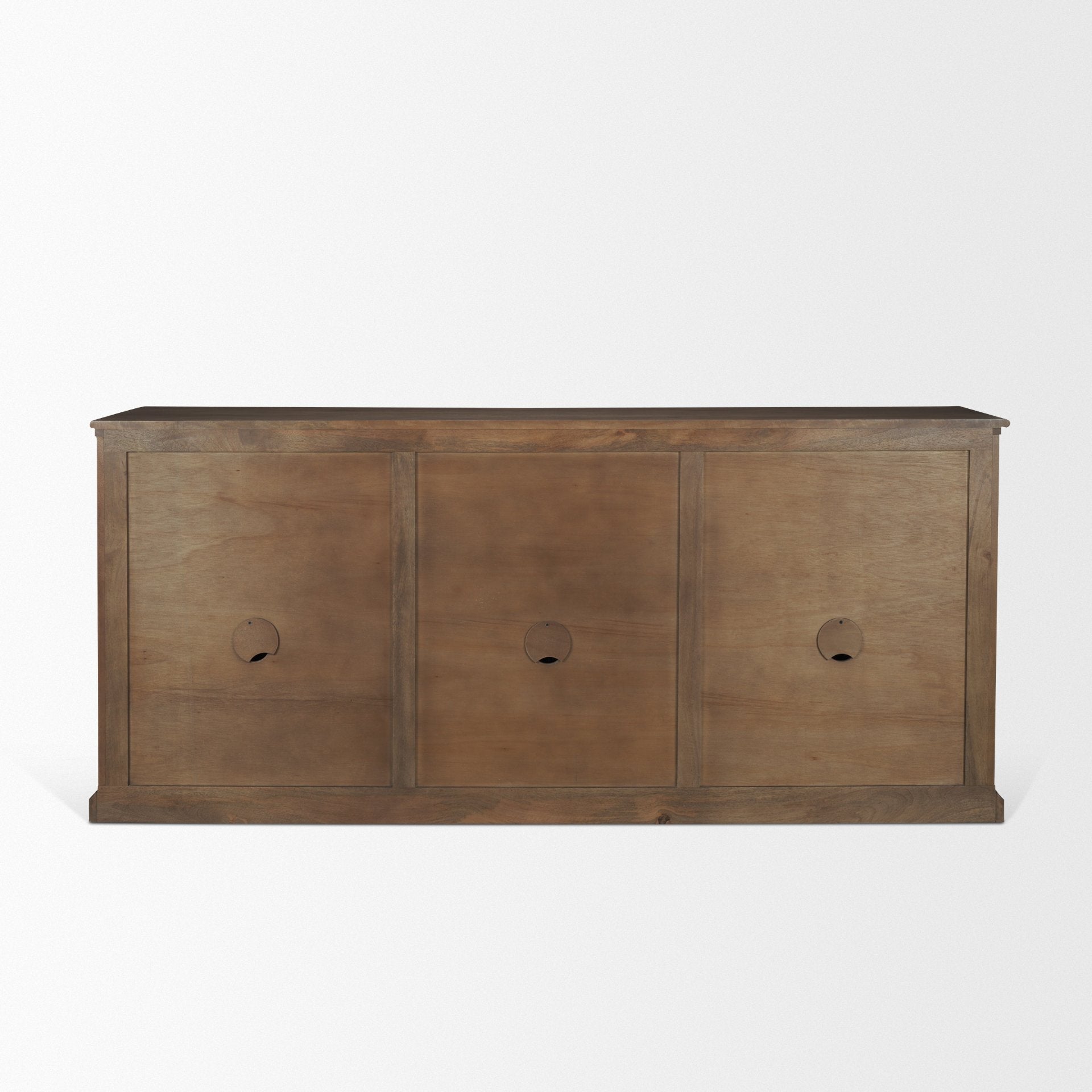 Mercana Braxton Three Drawers Wood Sideboard