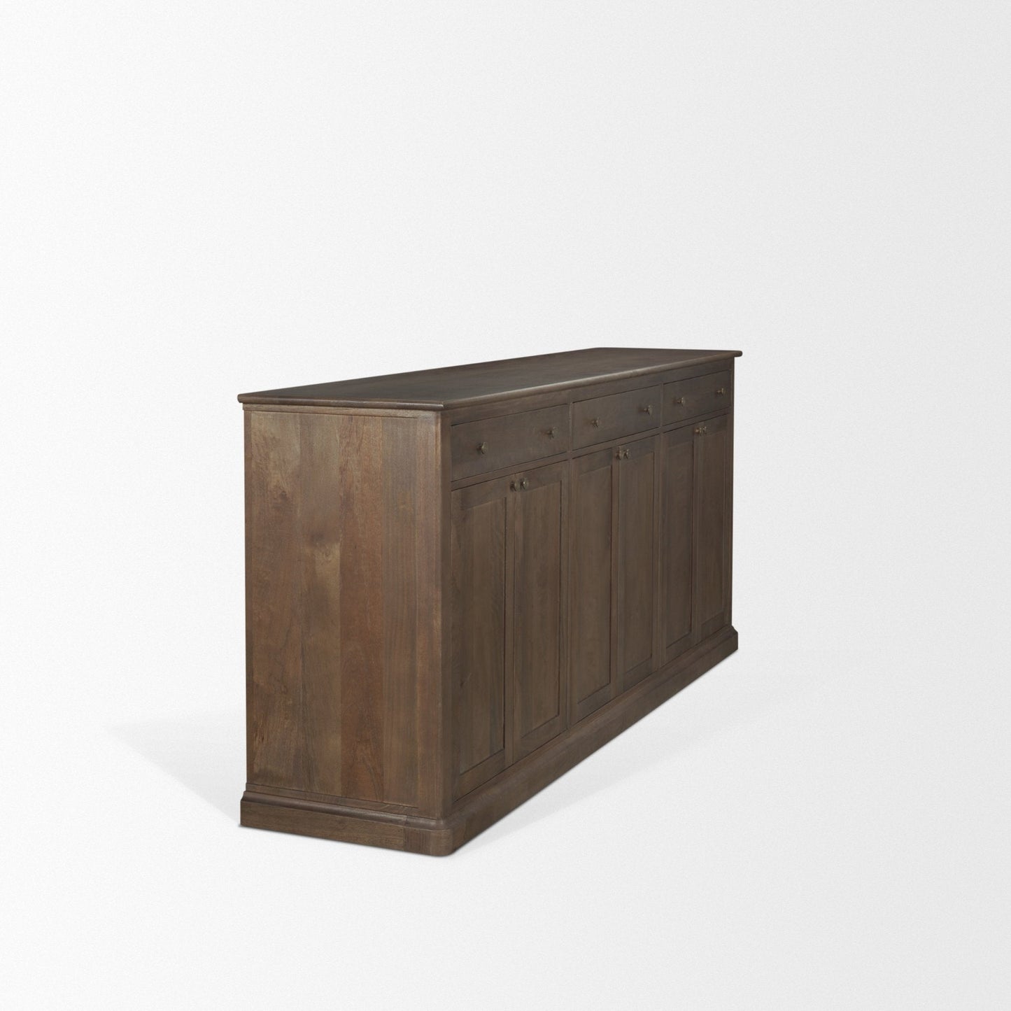 Mercana Braxton Three Drawers Wood Sideboard