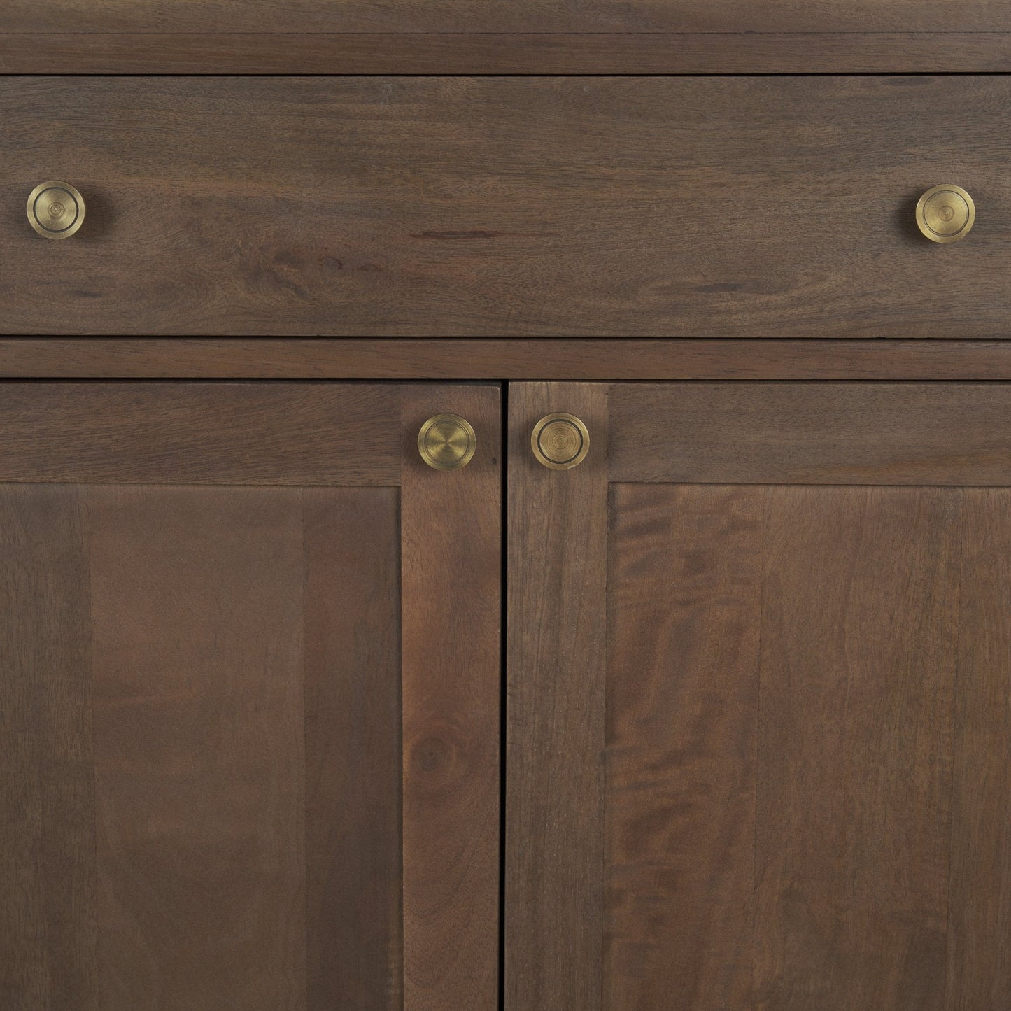 Mercana Braxton Three Drawers Wood Sideboard