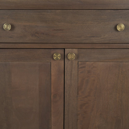 Mercana Braxton Three Drawers Wood Sideboard