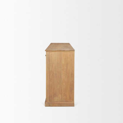 Mercana Braxton Three Drawers Wood Sideboard