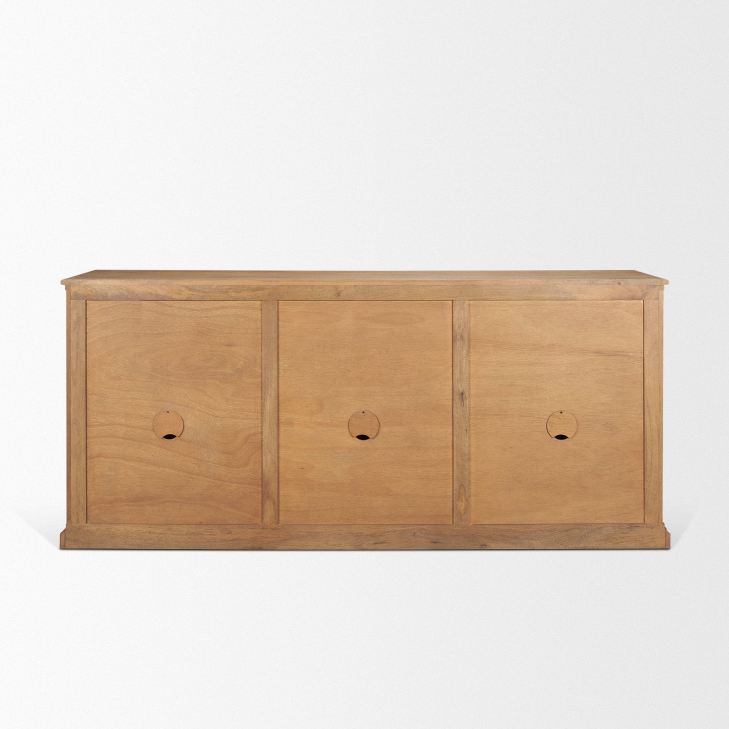 Mercana Braxton Three Drawers Wood Sideboard