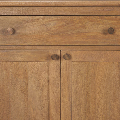 Mercana Braxton Three Drawers Wood Sideboard