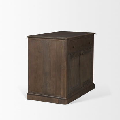 Braxton Two Doors Wooden Accent Cabinet