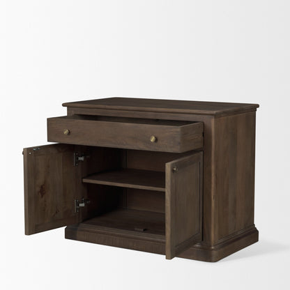 Braxton Two Doors Wooden Accent Cabinet