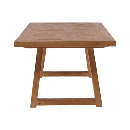 Furniture Classics Ella Natural Wooden Rectangular Dining Table