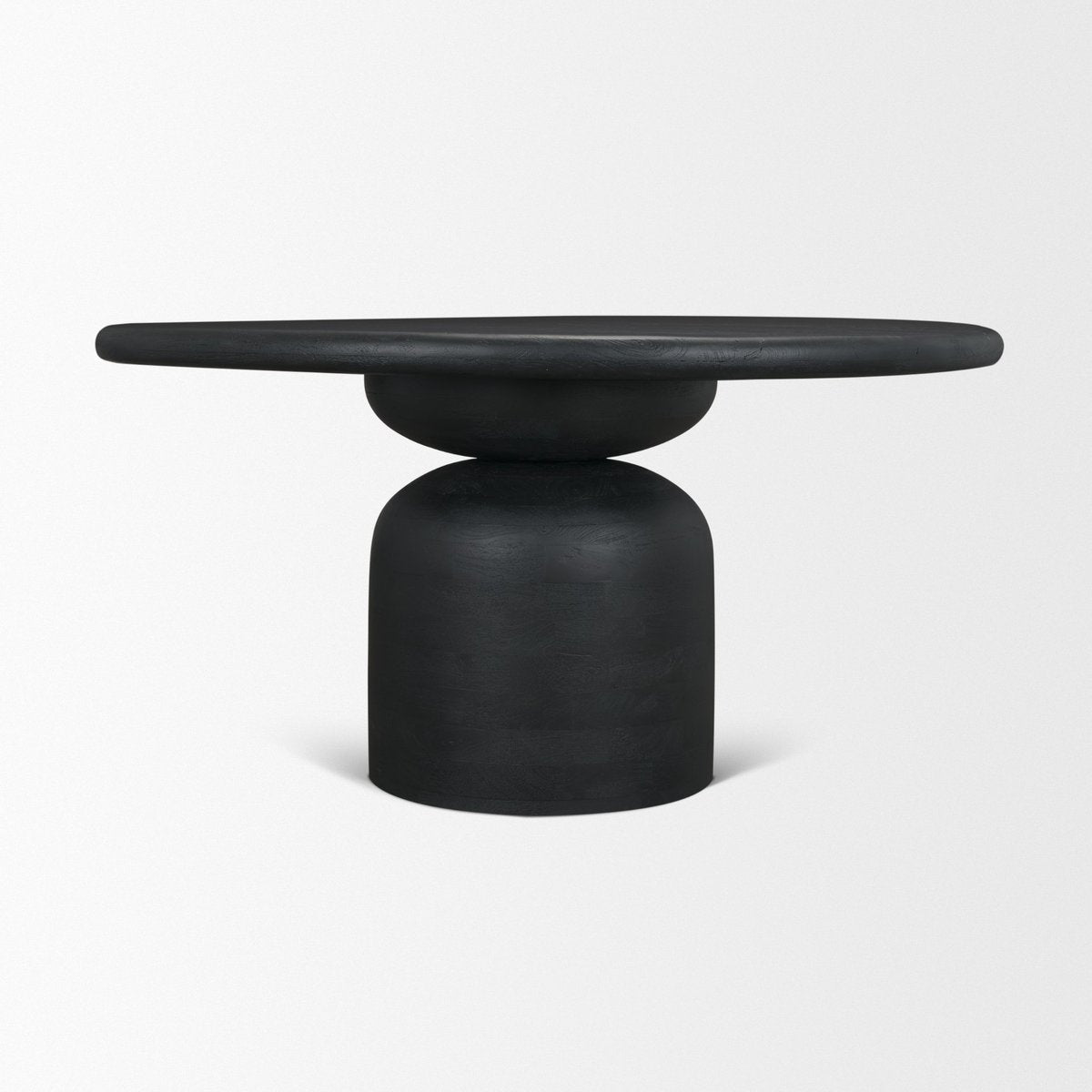 Mercana Atlas 60" Dia Pedestal Base Wooden Dining Table