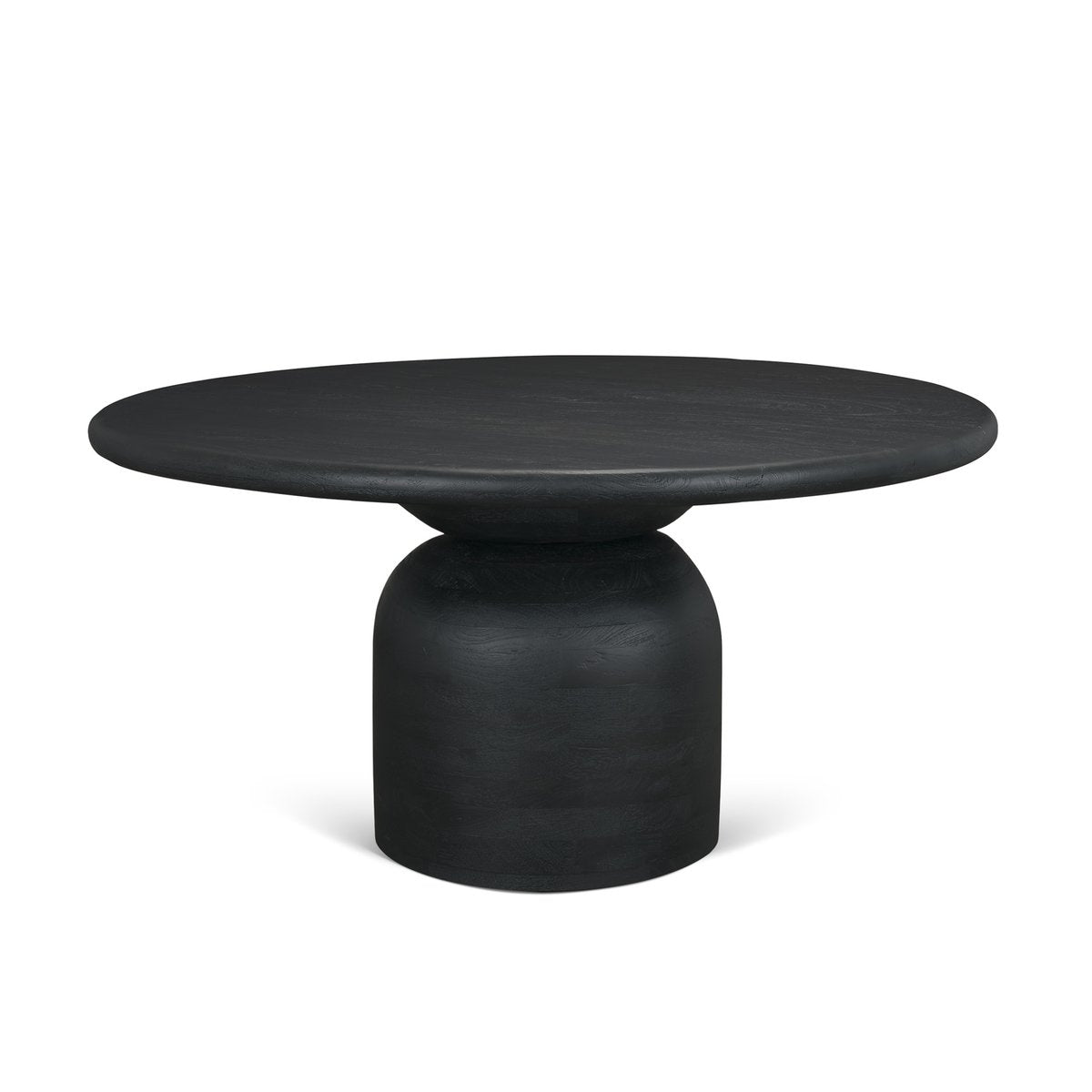 Mercana Atlas 60" Dia Pedestal Base Wooden Dining Table