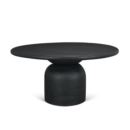Mercana Atlas 60" Dia Pedestal Base Wooden Dining Table