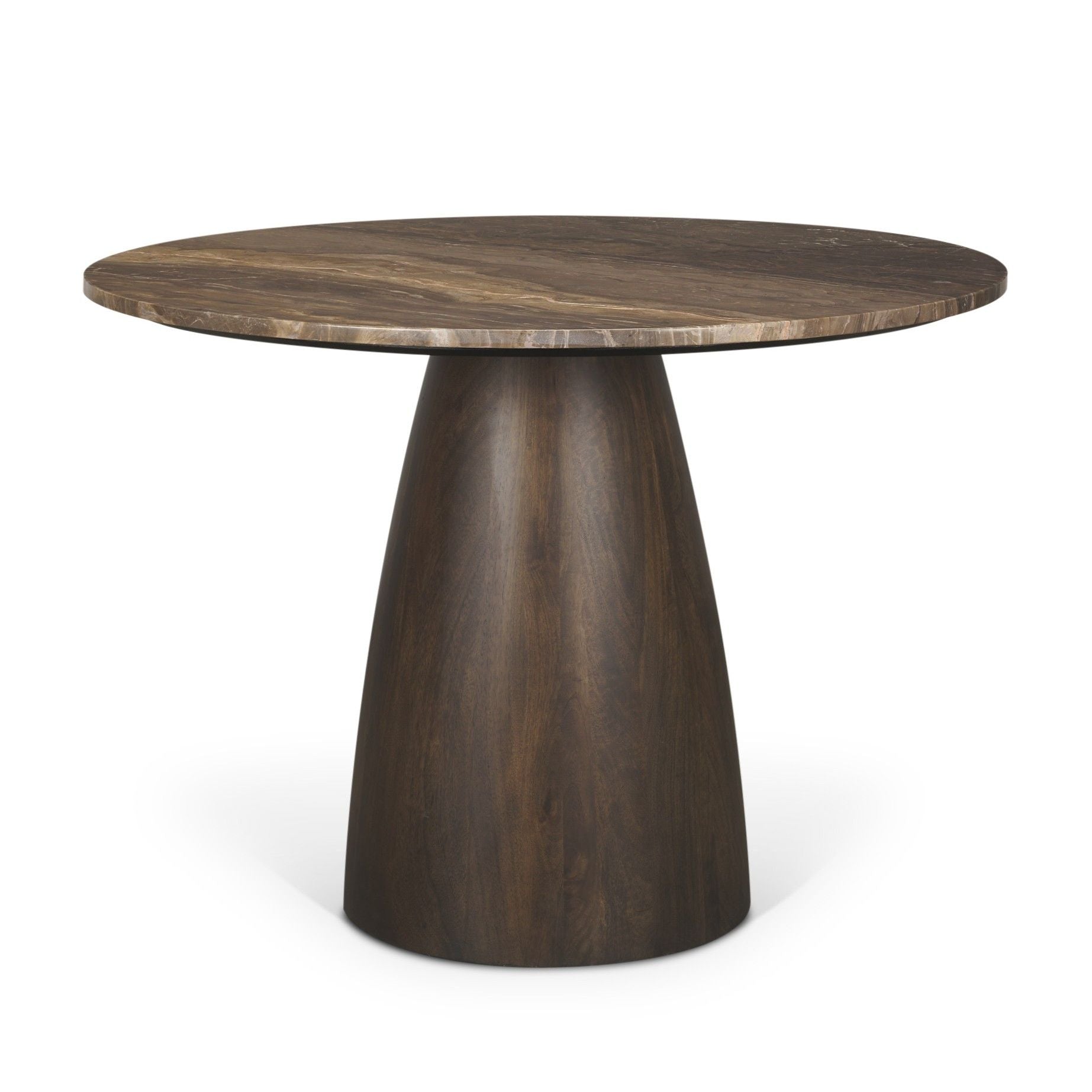 Mercana Allyson Marble Top Round Dining Table