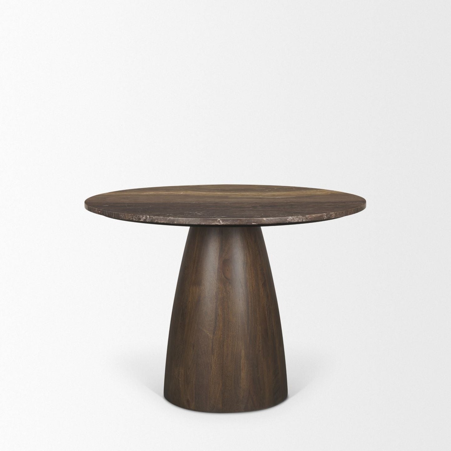 Mercana Allyson Marble Top Round Dining Table