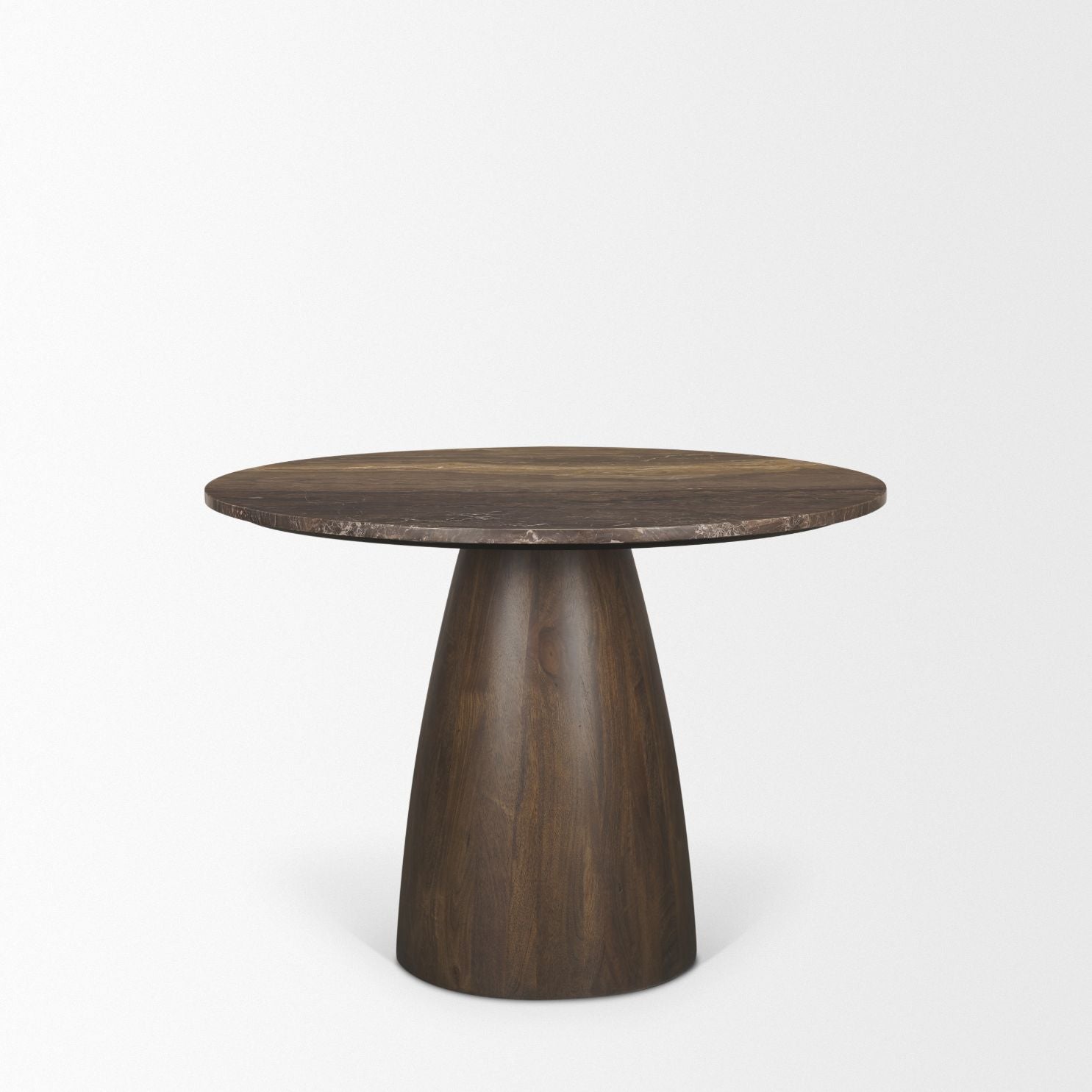 Mercana Allyson Marble Top Round Dining Table
