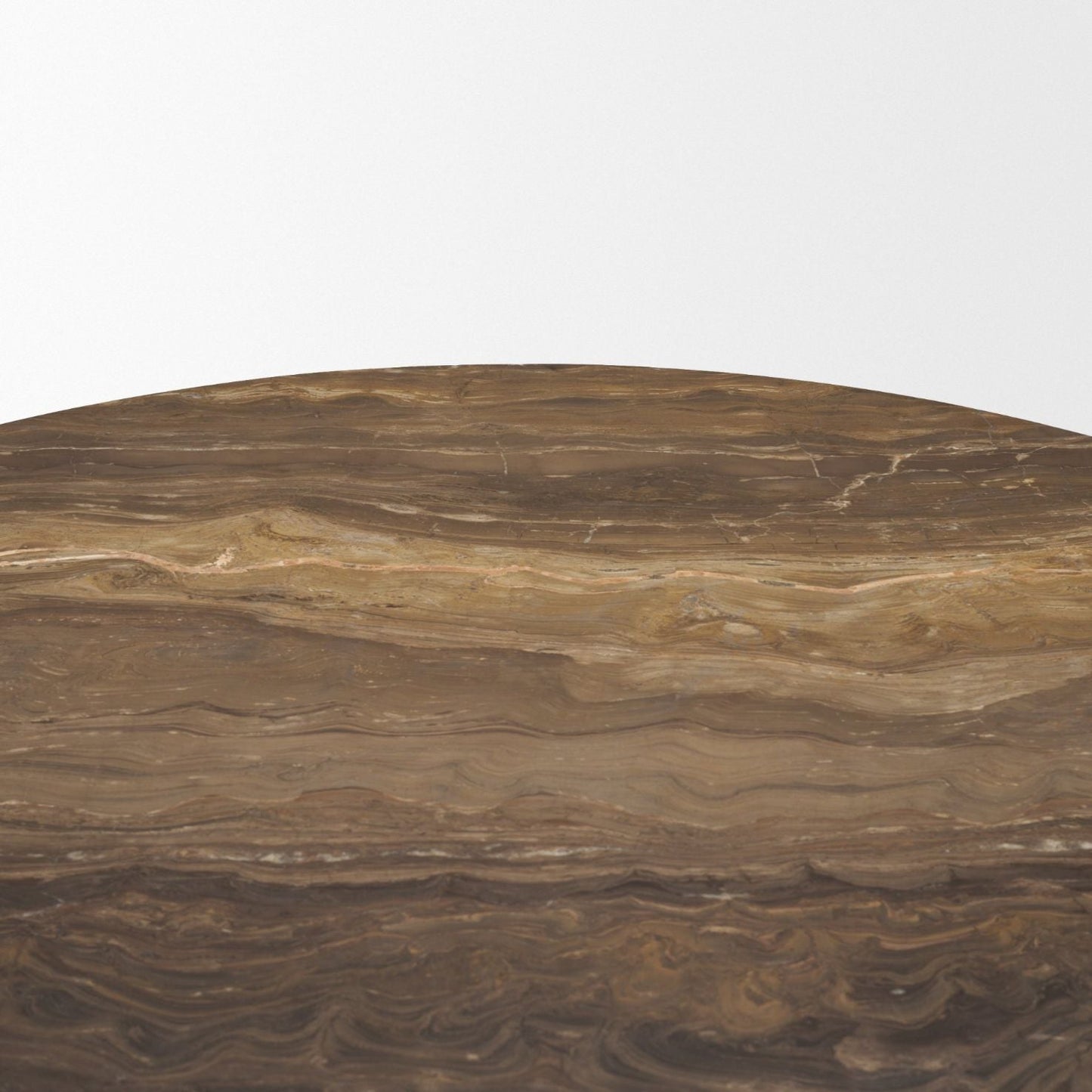 Mercana Allyson Marble Top Round Dining Table