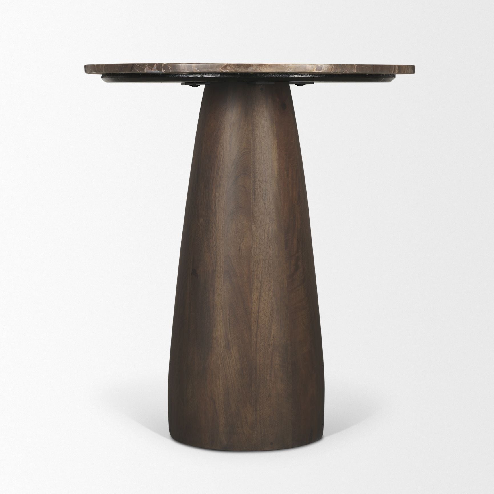 Mercana Allyson Marble Top Round Bistro Table