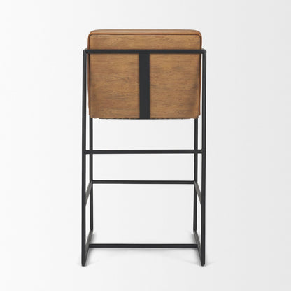 Mercana Stamford Leather Seat Counter Stool 2PC