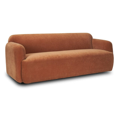 Mercana Saga Textured Fabric Three Seater Sofa
