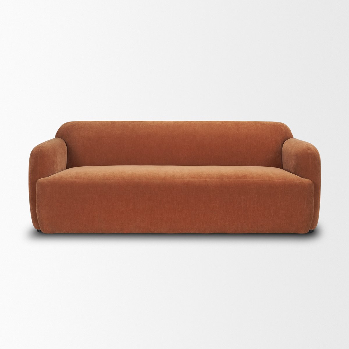 Mercana Saga Textured Fabric Three Seater Sofa