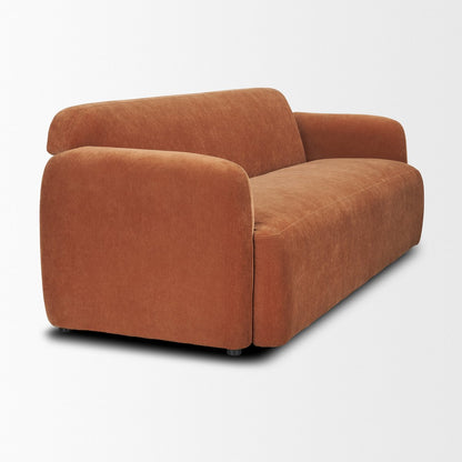 Mercana Saga Textured Fabric Three Seater Sofa