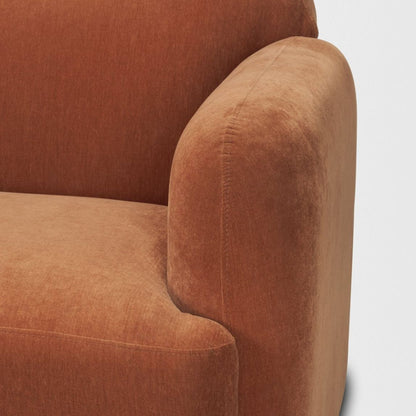 Mercana Saga Textured Fabric Three Seater Sofa